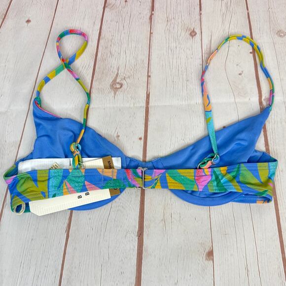 NWT Billabong Tropic Daze Demi Underwire Bikini Top Women’s Size S/8 - Picture 4 of 6